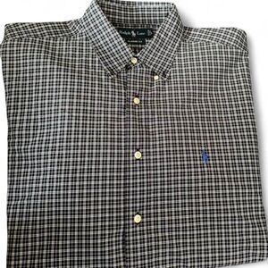 Polo Ralph Lauren Men's Vintage Button Down Dress Shirt 16.5 32/33